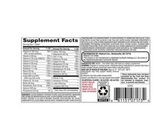 4 PACK Complete Multivitamin/Multimineral Supplement Tablets, Adults 50+, 125 Ct