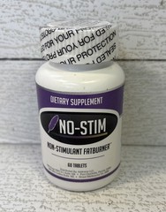 No-Stim Non Stimulant Fat Burner Diet Pills, Appetite Suppressant 60 Pills 8/26