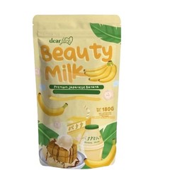 Dear Face Beauty Milk Banana With Probiotics, 10 Sachets