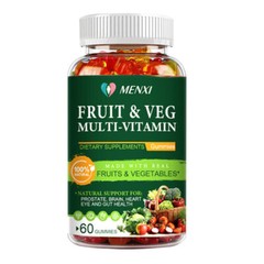 Fruits and Veggies 60/120/240Gummies Balance of Daily Nature Fruits & Vegetables