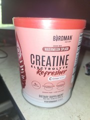 Birdman Creatine Electrolytes Watermellon Dietary Supplement New Sealed