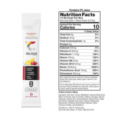 CELSIUS On The Go Strawberry Coconut & Cranberry Lemon 14 Sticks Each ~ Exp 3/27