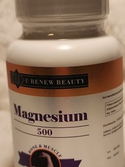 Renew Beauty Magnesium 500mg 100 Tablets Bone & Muscle Health Support… 2 bottles