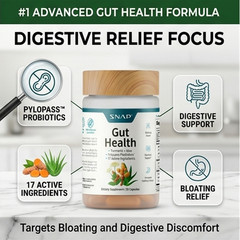 Snap Gut Health Bundle Spirulina Chlorella Prebiotics Probiotics – Pick Qty