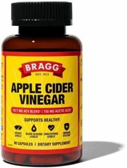Improved Bragg Apple Cider Vinegar – Immune & Weight Management Support (90 Caps