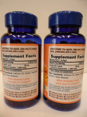 Lutein 40 mg with Zeaxanthin 120 Softgels (2 Btls.) Supports Eye Health