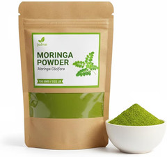 Jodnar Moringa Powder, Moringa Oleifera, 100% Pure Natural Leaf Powder, 100g