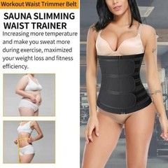 Women Waist Trainer Neoprene Belt Sauna Sweat Body Shaper Tummy Slimming Girdle