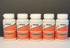 Glucomannan Konjac Root Supplement 475 mg 300 Capsules Exp. 8/2026 Lot of 5