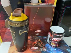 GFUEL Vox Machina Critical Role Collector’s DENTED BOX + Metal Shaker Tub G FUEL