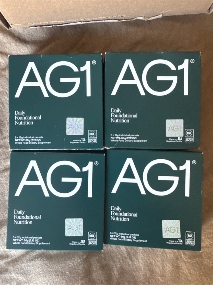 AG1 Athletic Greens Comprehensive Convenient Daily Nutrition 20 – 12g Packets