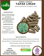 [idHerb] 100-800 Capsule Prickly-leaves Elephant’s Foot Elephantopus Scaber Linn