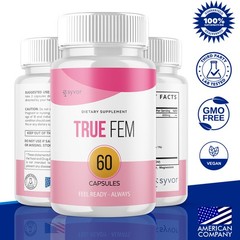 (1 Pack) True Fem for Women Advanced Wellness Support Supplement 60 Capsules