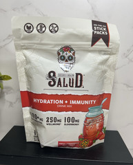 Salud Hydration+Immunity Electrolyte Drink Mix Fresa Strawberry 15 Exp 05/28