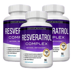 Resveratrol Supplement 1800mg Natural Antioxidant