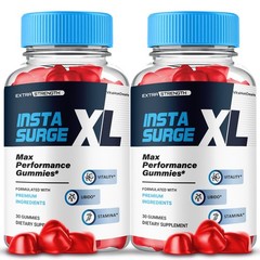 Insta Surge XL Gummies, Max Strength Supplement, InstaSurge XL Gomitas (2 pack)