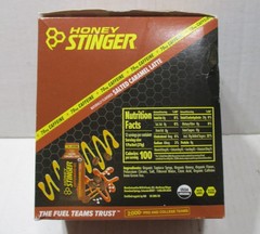 Honey Stinger Caffeinated Gel 1.1 oz 12 Count Best By 12/17/2026 Salted Caramel