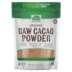 NOW FOODS Cacao Powder Raw & Organic 12 oz