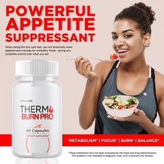 (1 Pack) Thermo Burn Pro Advanced Energy & Fitness Supplement ThermoBurnPro 60ct