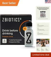 Feel Better After Drinking, Wake Up Refreshed, Science-Backed, Patented Probi…