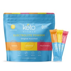 Keto Vitals Original Electrolyte Powder Stick Packs| – 30 Count