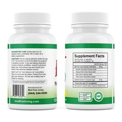 Med Free Living Factor 5 -Natural Joint & Muscle Support Complex – 120 Capsules