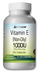 Vitamin E 1000 IU Capsules serving- USA Deal