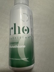 Rho Nutrition Liposomal Glutathione Ultra High Absorption Liquid Glutathione 4oz