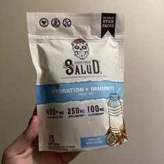 Salud ENERGY + FOCUS Drink Mix Horchata Agua Fresca · 15 Svgs Exp. 01/2027 New