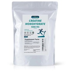 Pure Creatine Monohydrate 2.2lbs – Powder Micronized 200 Servings 5g Per Serving