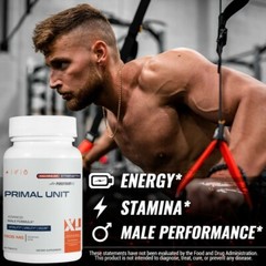 PRIMAL UNIT XL Pills For Men 1305mg – 2 Bottles 120 Capsules