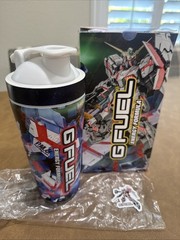 G Fuel Gundam Unicorn Stainless Steel Shaker Cup 24 oz. NEW DAMAGED BOX