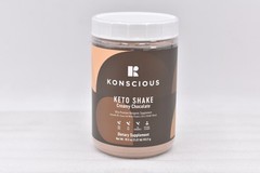 Konscious Keto Shake Creamy Chocolate Ketonic Supplement 17.40oz EXP:12/26