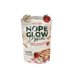 Luna Aura HOPE GLOW Crystal Apple Cinnamon Kombucha