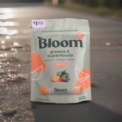 Bloom Greens & Superfoods Powder Mango 15 Sticks Exp 01/27