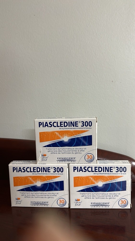 Piascledine 300 mg 30 Units Made In France 3 Boxes