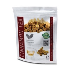 Natural Premium Ceylon Organic Cinnamon Tea bags Herbal drink 65g -balance sugar