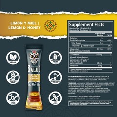 Salud 2-in-1 Sleep Aid + Calm Drink Mix, Punch Ponche Flavor, Melatonin, Magn…