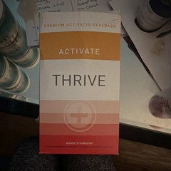 Thrive Activate Premium Powder Drink Mix Mango Strawberry, 30 Packets