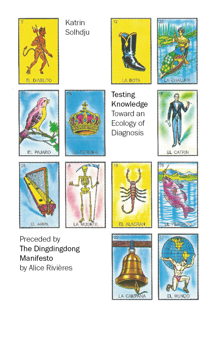 3Ecologies Books – New Release: Testing Knowledge: Toward an Ecology of Diagnosis